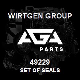 49229 Wirtgen Group SET OF SEALS | AGA Parts