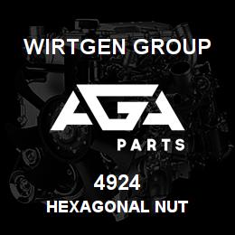 4924 Wirtgen Group HEXAGONAL NUT | AGA Parts