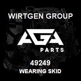 49249 Wirtgen Group WEARING SKID | AGA Parts