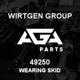 49250 Wirtgen Group WEARING SKID | AGA Parts