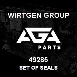 49285 Wirtgen Group SET OF SEALS | AGA Parts