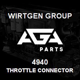4940 Wirtgen Group THROTTLE CONNECTOR | AGA Parts