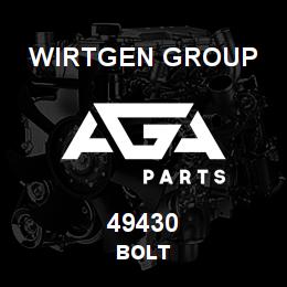 49430 Wirtgen Group BOLT | AGA Parts