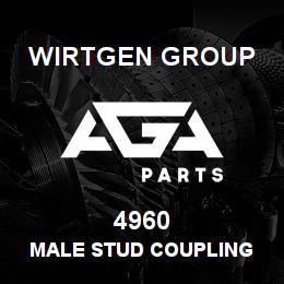 4960 Wirtgen Group MALE STUD COUPLING | AGA Parts
