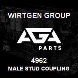 4962 Wirtgen Group MALE STUD COUPLING | AGA Parts
