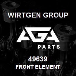 49639 Wirtgen Group FRONT ELEMENT | AGA Parts