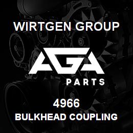 4966 Wirtgen Group BULKHEAD COUPLING | AGA Parts