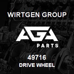 49716 Wirtgen Group DRIVE WHEEL | AGA Parts