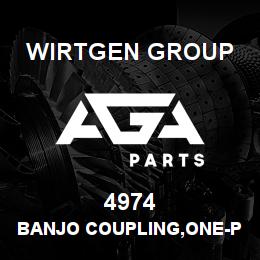 4974 Wirtgen Group BANJO COUPLING,ONE-PIECE BOLT | AGA Parts