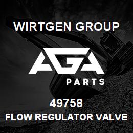 49758 Wirtgen Group FLOW REGULATOR VALVE | AGA Parts