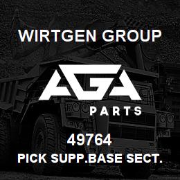49764 Wirtgen Group PICK SUPP.BASE SECT.HT2 185 RI | AGA Parts
