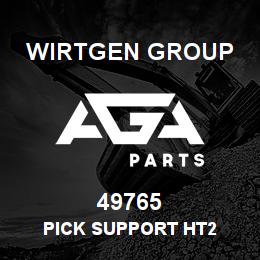 49765 Wirtgen Group PICK SUPPORT HT2 | AGA Parts