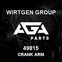 49815 Wirtgen Group CRANK ARM | AGA Parts