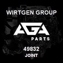 49832 Wirtgen Group JOINT | AGA Parts