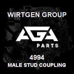 4994 Wirtgen Group MALE STUD COUPLING | AGA Parts