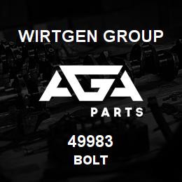 49983 Wirtgen Group BOLT | AGA Parts