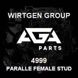 4999 Wirtgen Group PARALLE FEMALE STUD COUPLING | AGA Parts