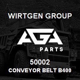 50002 Wirtgen Group CONVEYOR BELT B400 | AGA Parts