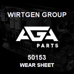 50153 Wirtgen Group WEAR SHEET | AGA Parts