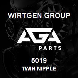 5019 Wirtgen Group TWIN NIPPLE | AGA Parts