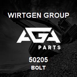 50205 Wirtgen Group BOLT | AGA Parts