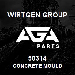 50314 Wirtgen Group CONCRETE MOULD | AGA Parts