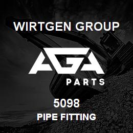 5098 Wirtgen Group PIPE FITTING | AGA Parts