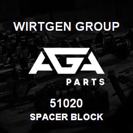 51020 Wirtgen Group SPACER BLOCK | AGA Parts