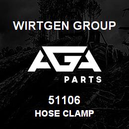 51106 Wirtgen Group HOSE CLAMP | AGA Parts