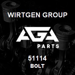 51114 Wirtgen Group BOLT | AGA Parts
