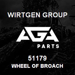 51179 Wirtgen Group WHEEL OF BROACH | AGA Parts