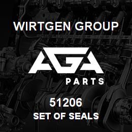 51206 Wirtgen Group SET OF SEALS | AGA Parts