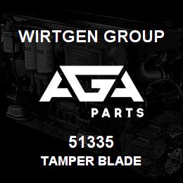 51335 Wirtgen Group TAMPER BLADE | AGA Parts