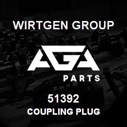 51392 Wirtgen Group COUPLING PLUG | AGA Parts