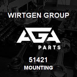 51421 Wirtgen Group MOUNTING | AGA Parts