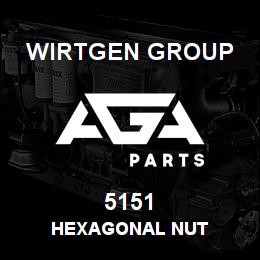 5151 Wirtgen Group HEXAGONAL NUT | AGA Parts