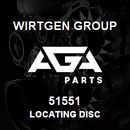 51551 Wirtgen Group LOCATING DISC | AGA Parts