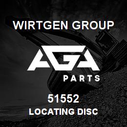 51552 Wirtgen Group LOCATING DISC | AGA Parts