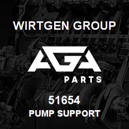 51654 Wirtgen Group PUMP SUPPORT | AGA Parts