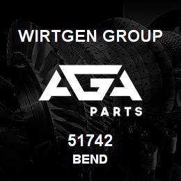 51742 Wirtgen Group BEND | AGA Parts