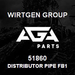 51860 Wirtgen Group DISTRIBUTOR PIPE FB1300 | AGA Parts
