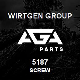 5187 Wirtgen Group SCREW | AGA Parts