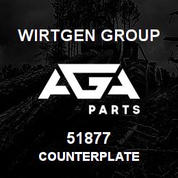 51877 Wirtgen Group COUNTERPLATE | AGA Parts