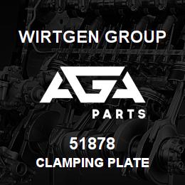 51878 Wirtgen Group CLAMPING PLATE | AGA Parts