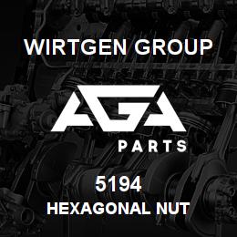 5194 Wirtgen Group HEXAGONAL NUT | AGA Parts