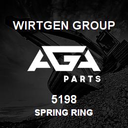 5198 Wirtgen Group SPRING RING | AGA Parts