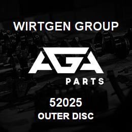 52025 Wirtgen Group OUTER DISC | AGA Parts