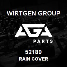 52189 Wirtgen Group RAIN COVER | AGA Parts