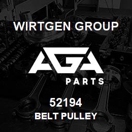 52194 Wirtgen Group BELT PULLEY | AGA Parts