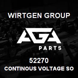 52270 Wirtgen Group CONTINOUS VOLTAGE SOURCE 24V | AGA Parts